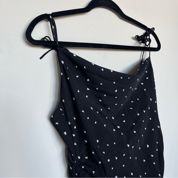 Lioness String Along Mini Dress Hearts Black - Picture 4 of 10